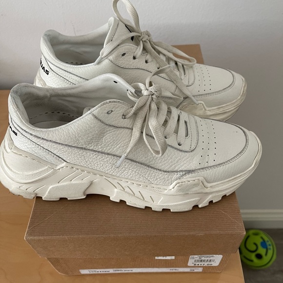 Joshua Sanders Zenith genuine leather chunky dad sneakers - Picture 2 of 10